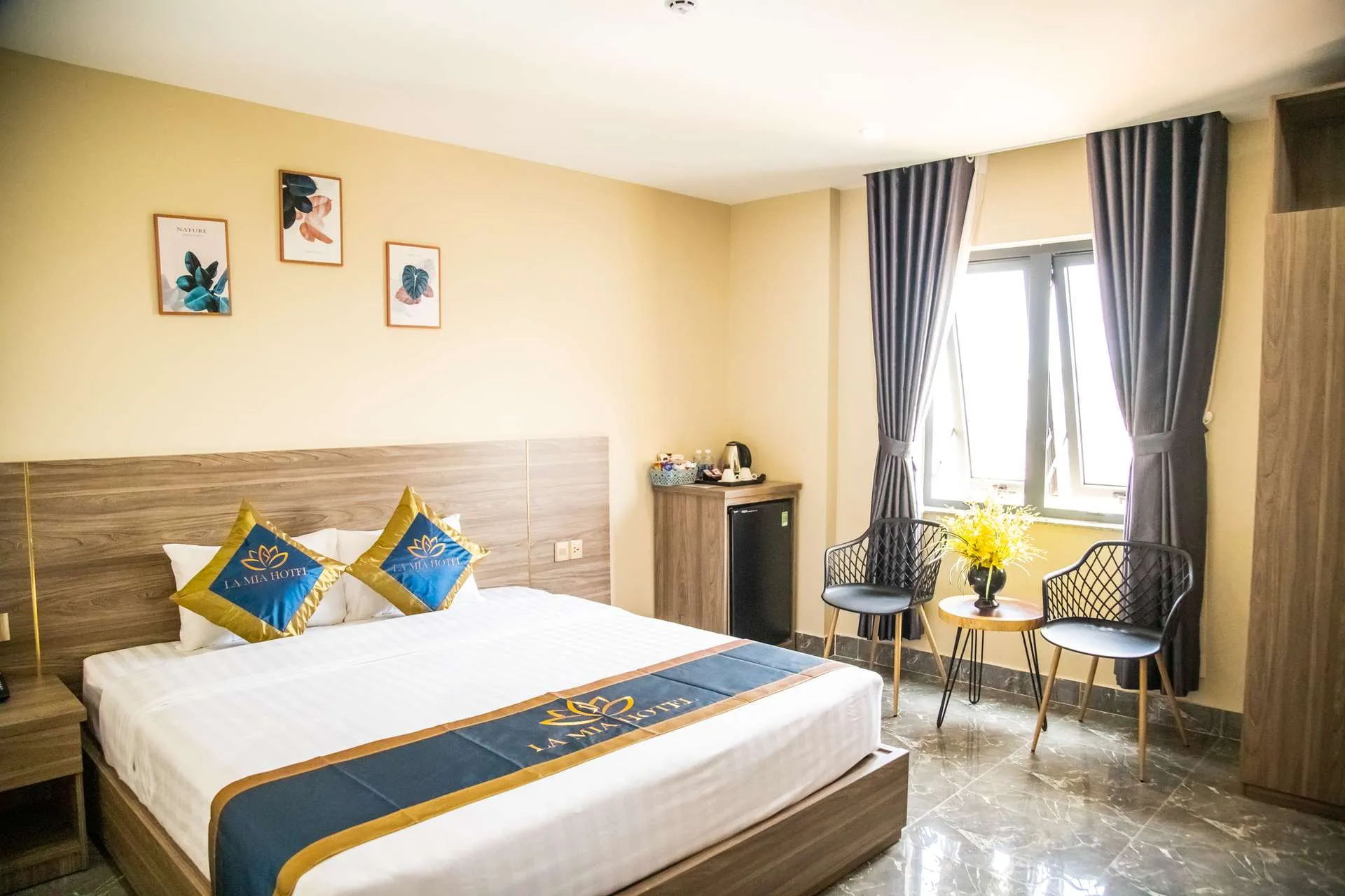 Nội thất thanh lịch tại La Mia Pleiku Hotel khu vực trung tâm