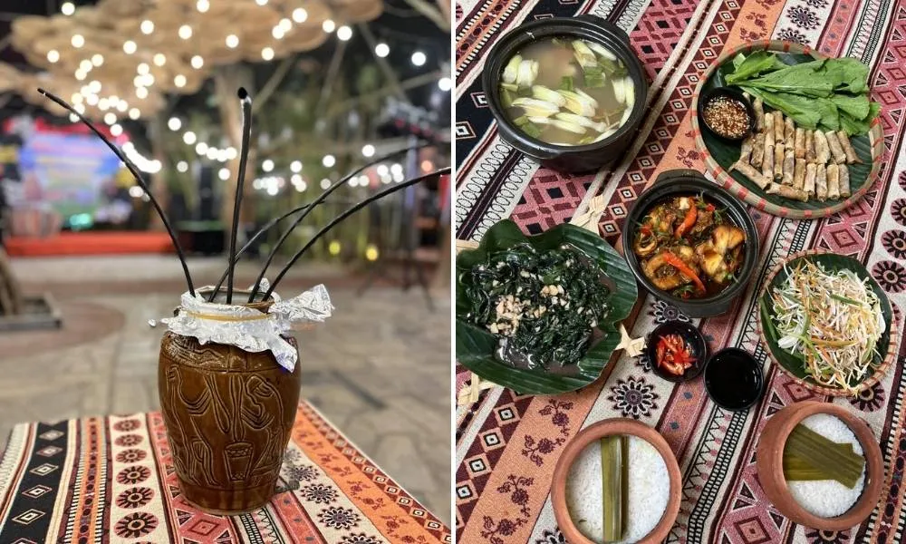 Thưởng thức đặc sản gỏi lá Gia Lai cùng các món nhậu hấp dẫn tại Quán Nhà Tôi