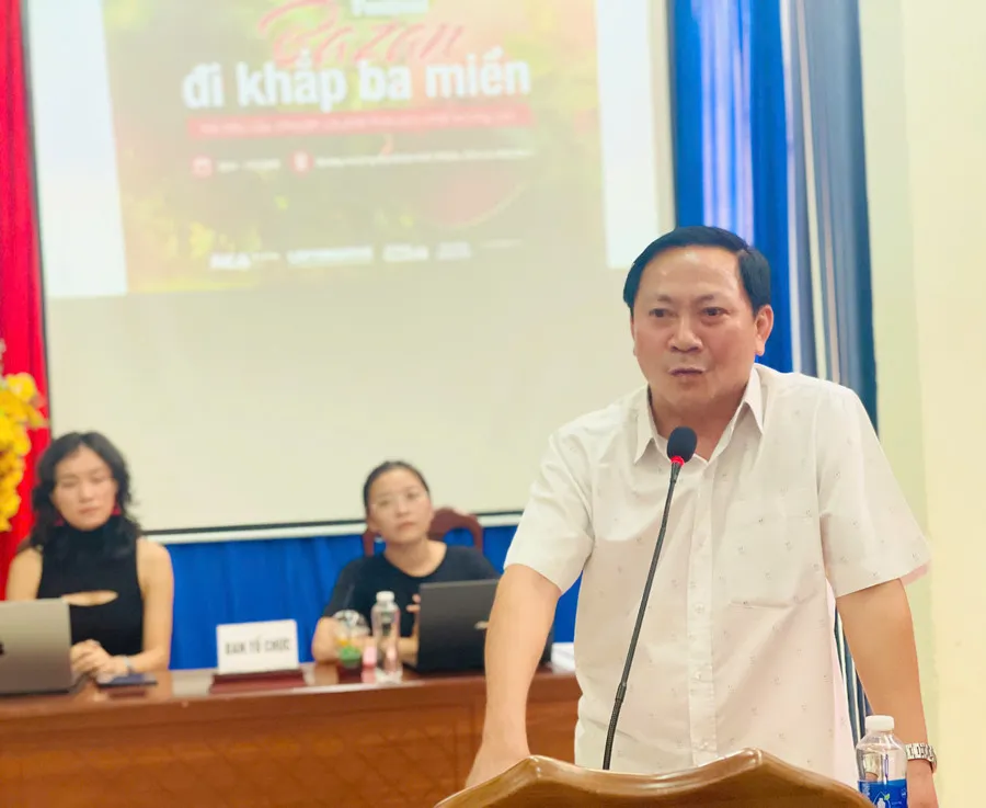 Ông Phạm Văn Binh, Giám đốc Sở Công Thương Gia Lai, nhấn mạnh ý nghĩa và kỳ vọng vào sự kiện Gia Lai Coffee Festival 2025