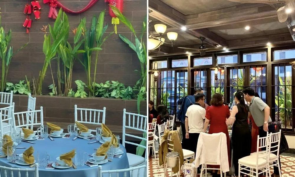 Không gian ấm cúng, lịch sự tại nhà hàng Cơm niêu Ngon 3 Miền, phù hợp cho bữa ăn gia đình