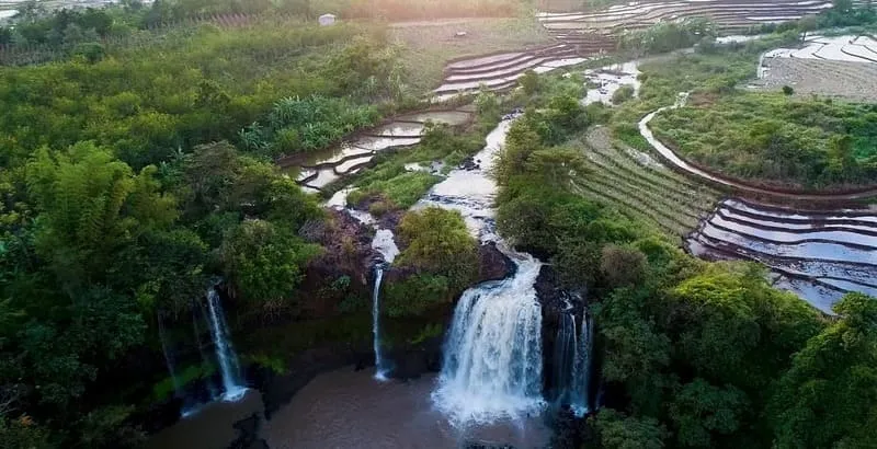 Vẻ đẹp hùng vĩ của Thác Phú Cường, điểm đến du lịch bụi Gia Lai gần Chư Sê