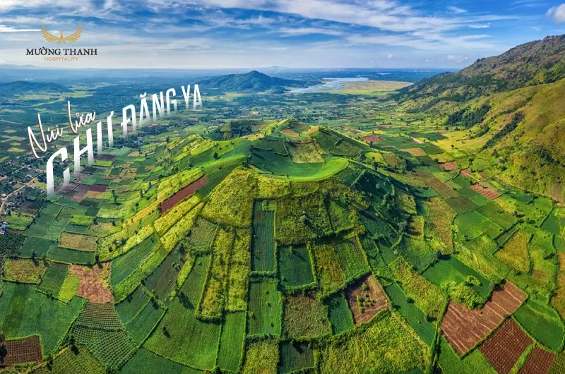 Ngọn núi lửa Chư Đăng Ya hùng vĩ giữa cao nguyên Gia Lai